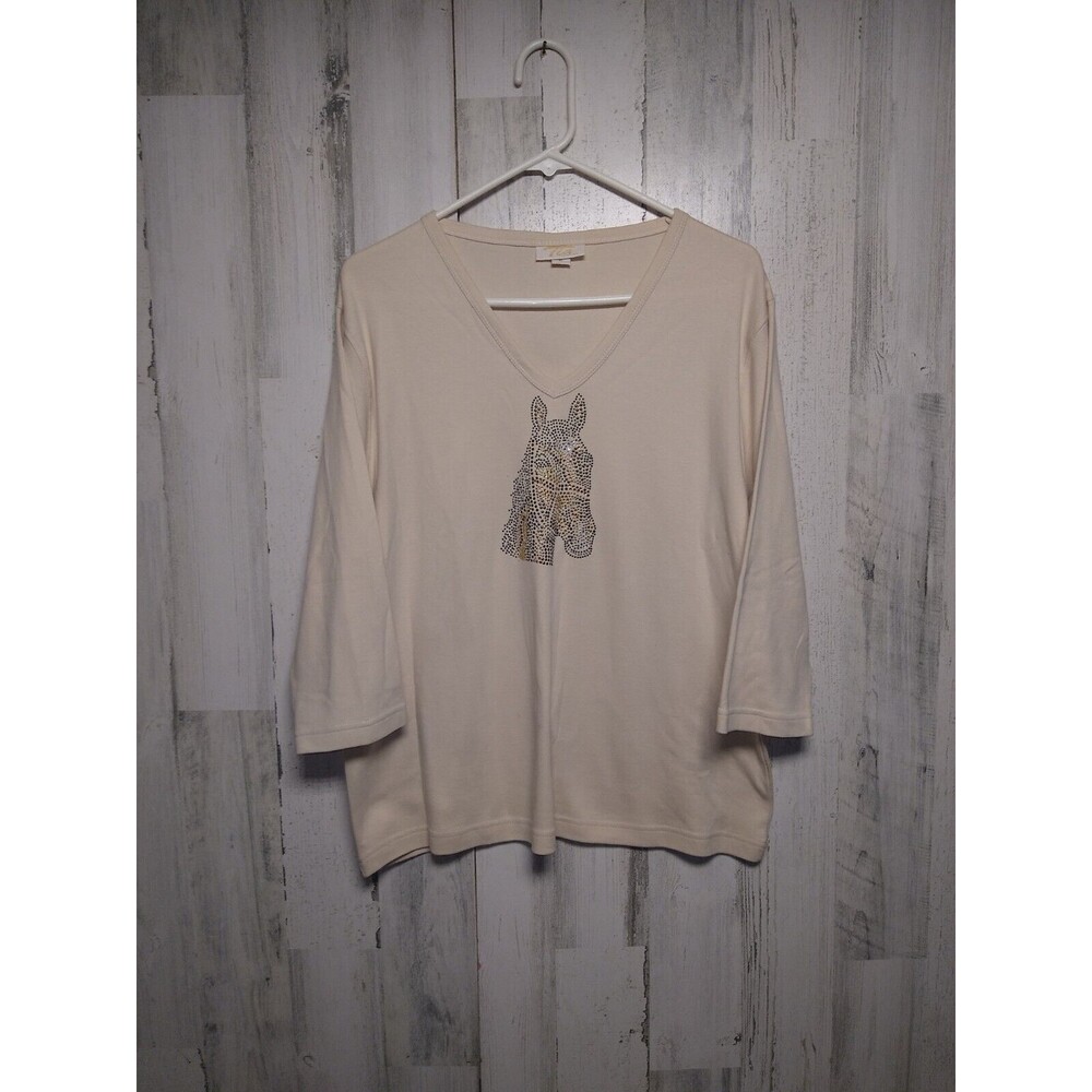 Tia Designs Women’s XL Horse Tee